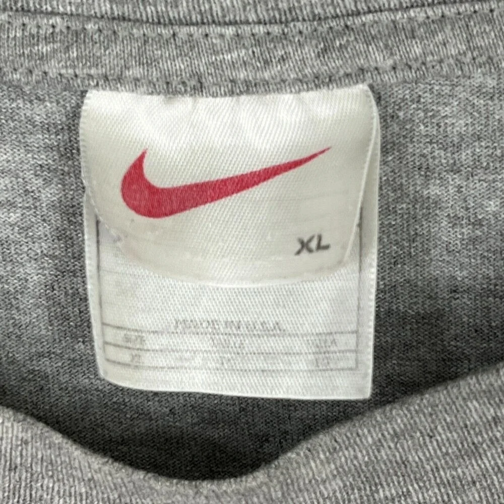 NIKE SHIRT MENS EXTRA LARGE GRAY VTG USA‎ made 1990s TEE